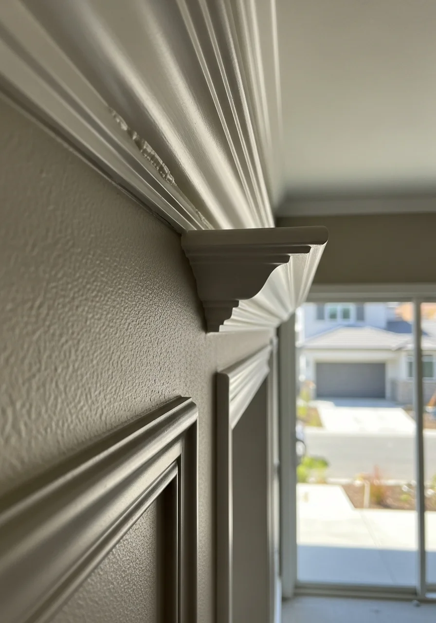 Close-up of quality home improvement work on a Fremont property showing attention to detail.